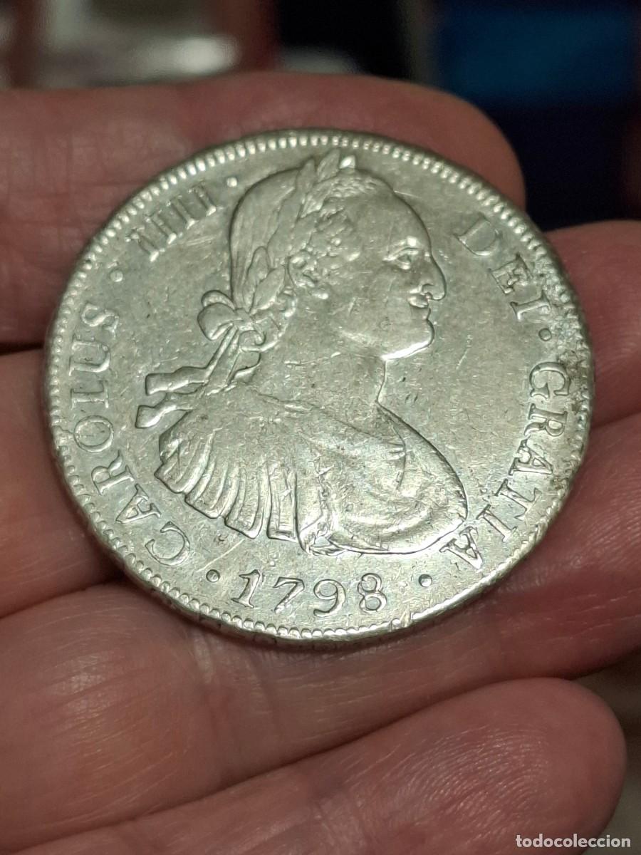 M&uuml;nzen von Spanien: MONEDA DE 8 REALES DE CARLOS IIII DE 1798 (POTOS&Iacute;)