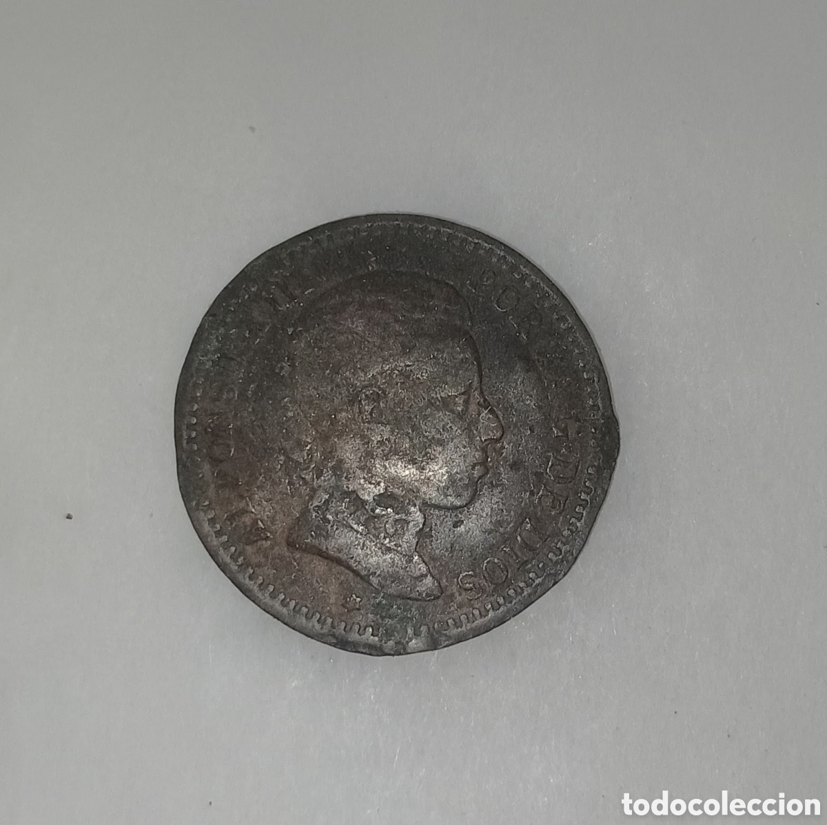 Moedas de Espanha: Monedas de 2 c&eacute;ntimos Alfonso Xlll