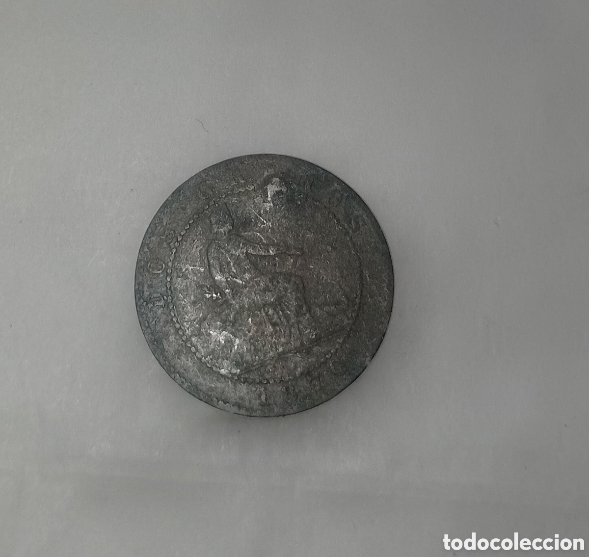 Monedas de Espa&ntilde;a: 2 monedas de 2 c&eacute;ntimos de 1870 - Foto 4