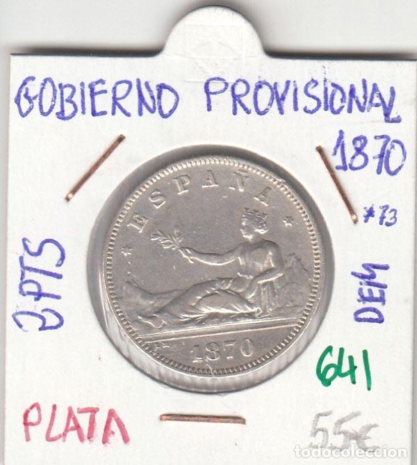 M&uuml;nzen von Spanien: CRE0641 MONEDA ESPA&Ntilde;A GOB PROVISIONAL 2 PESETAS PLATA 1973