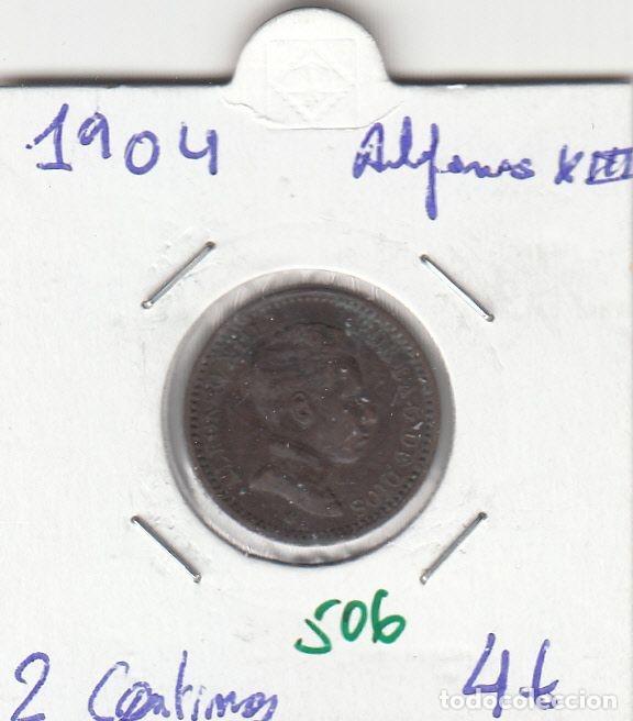 Monedas de Espa&ntilde;a: CRE0506 MONEDA ESPA&Ntilde;A ALFONSO XIII 2 CENTIMOS 1904