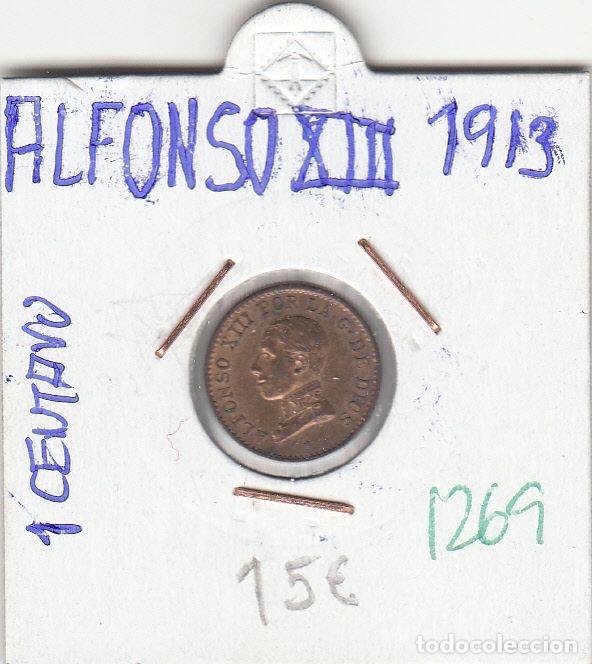 M&uuml;nzen von Spanien: CRE1269 MONEDA ESPA&Ntilde;A ALFONSO XIII 1 CENTIMO 1913
