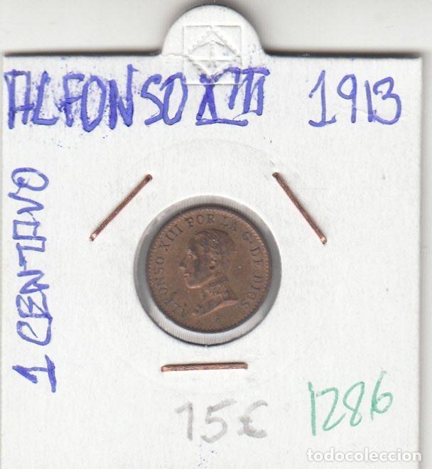 M&uuml;nzen von Spanien: CRE1286 MONEDA ESPA&Ntilde;A ALFONSO XIII 1 CENTIMO 1913