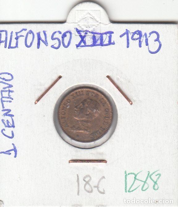 M&uuml;nzen von Spanien: CRE1288 MONEDA ESPA&Ntilde;A ALFONSO XIII 1 CENTIMO 1913