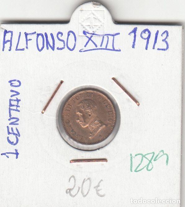 M&uuml;nzen von Spanien: CRE1289 MONEDA ESPA&Ntilde;A ALFONSO XIII 1 CENTIMO 1913