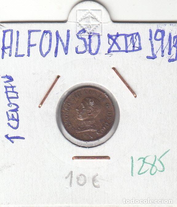 Moedas de Espanha: CRE1285 MONEDA ESPA&Ntilde;A ALFONSO XIII 1 CENTIMO 1913