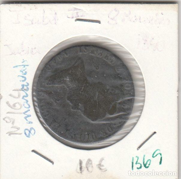 Coins of Spain: CRE1369 MONEDA ESPA&Ntilde;A ISABEL II 8 MARAVEDIES 1840