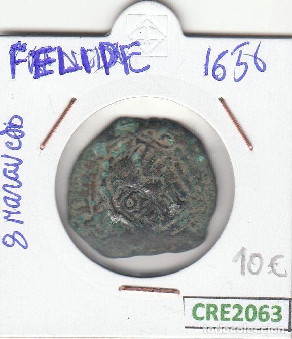 Monnaies d'Espagne: CRE2063 MONEDA ESPA&Ntilde;A FELIPE III 8 MARAVEDIS 1658