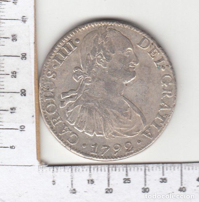 M&uuml;nzen von Spanien: CRBAN239 MONEDA ESPA&Ntilde;A 8 REALES CARLOS IV MEXICO 1792