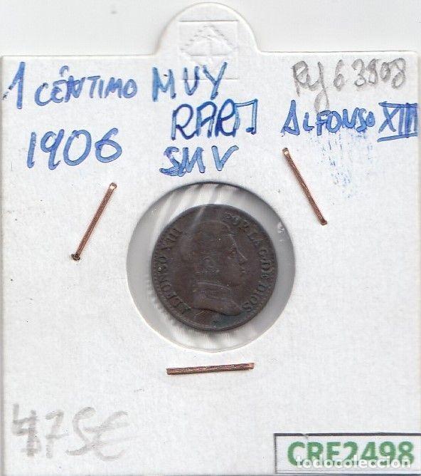 M&uuml;nzen von Spanien: CRE2498 MONEDA ESPA&Ntilde;A 1 CENTIMO ALFONSO XIII 1096 SMV