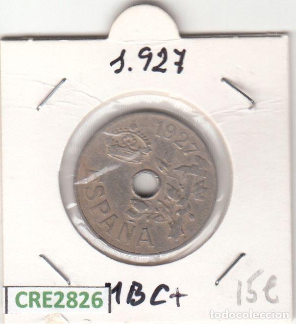 Coins of Spain: CRE2826 MONEDA ESPA&Ntilde;A 50 CENTIMOS 1927 MBC+