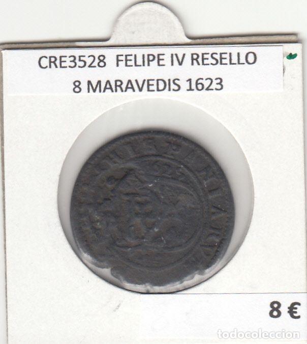 Monedas de Espa&ntilde;a: CRE3528 MONEDA ESPA&Ntilde;A FELIPE IV RESELLO 8 MARAVEDIS
