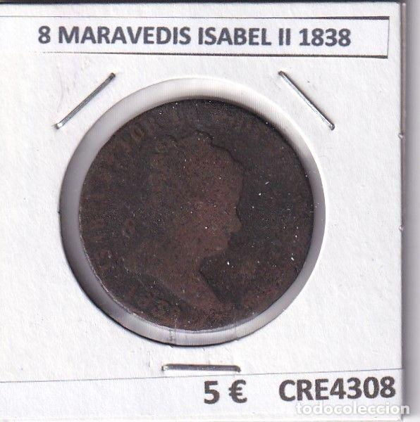 Moedas de Espanha: CRE4308 MONEDA ESPA&Ntilde;A 8 MARAVEDIS ISABEL II 1838