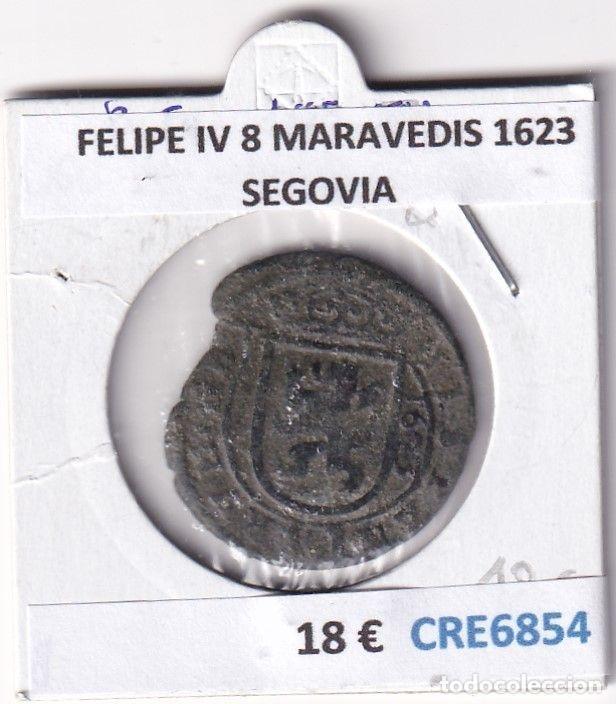 Monedas de Espa&ntilde;a: CRE6854 MONEDA ESPA&Ntilde;A FELIPE IV 8 MARAVEDIS 1623 SEGOVIA