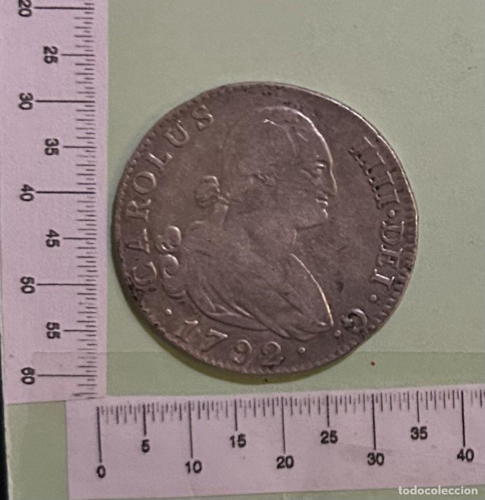 Monete da Spagna: CRE2912 MONEDA ESPA&Ntilde;A CARLOS IV 4 REALES 1792 MADRID PLATA