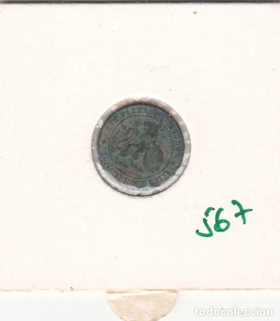 Monedas de Espa&ntilde;a: CRE0567 MONEDA ESPA&Ntilde;A GOB PROVISIONAL 1 CENTIMO 1870 BC - Foto 2