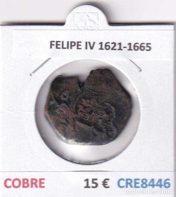 M&uuml;nzen von Spanien: CRE8446 MONEDA ESPA&Ntilde;A FELIPE IV 161-1665 COBRE