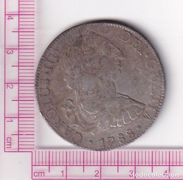 M&uuml;nzen von Spanien: CRBAN839 MONEDA ESPA&Ntilde;A CARLOS III 8 REALES MEXICO FM 1788 PLATA