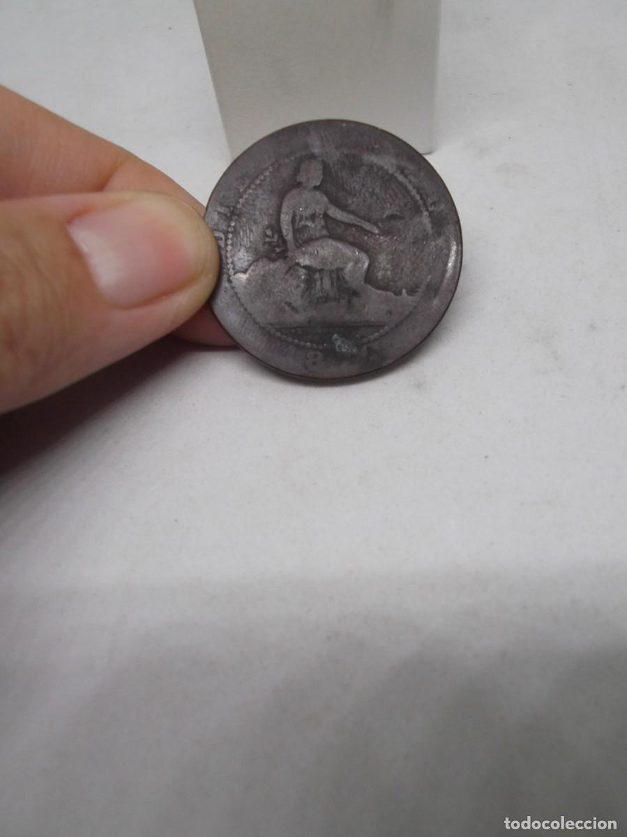 Monedas de Espa&ntilde;a: Moneda Espa&ntilde;a 1870 Diez Centimos. - Foto 1