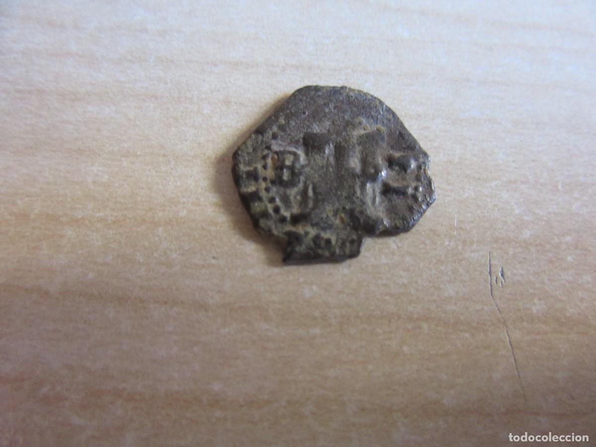 Monete da Spagna: 2 maraved&iacute;s de Felipe III (1598-1621 )ceca Burgos Probable fechada 1602