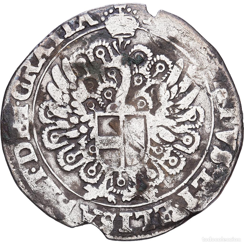 Monedas de Espa&ntilde;a: [#1546922] Duchy of Brabant, Albert & Isabella, Escalin au paon, 1612-1621, Brussels