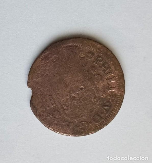 Monedas de Espa&ntilde;a: 2 MARAVED&Iacute;S FELIPE V - SEGOVIA - COBRE - 1746