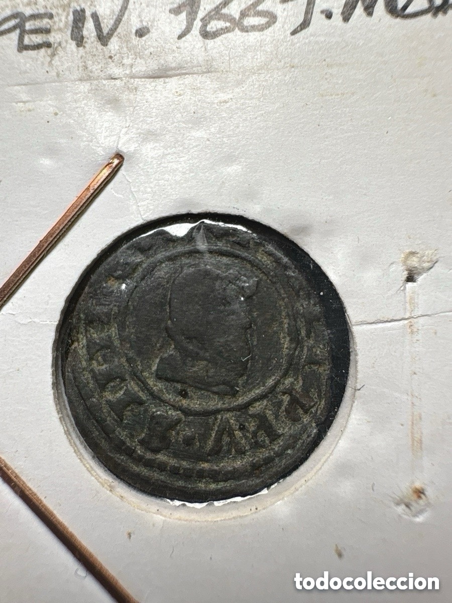 Monedas de Espa&ntilde;a: Moneda 4 maraved&iacute;s Felipe IV 1669, Madrid, escasa (A3)