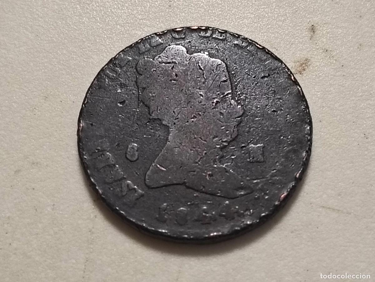 Monedas de Espa&ntilde;a: MONEDA 8 MARAVEDIS, ISABEL II, A&Ntilde;O 1844, COBRE