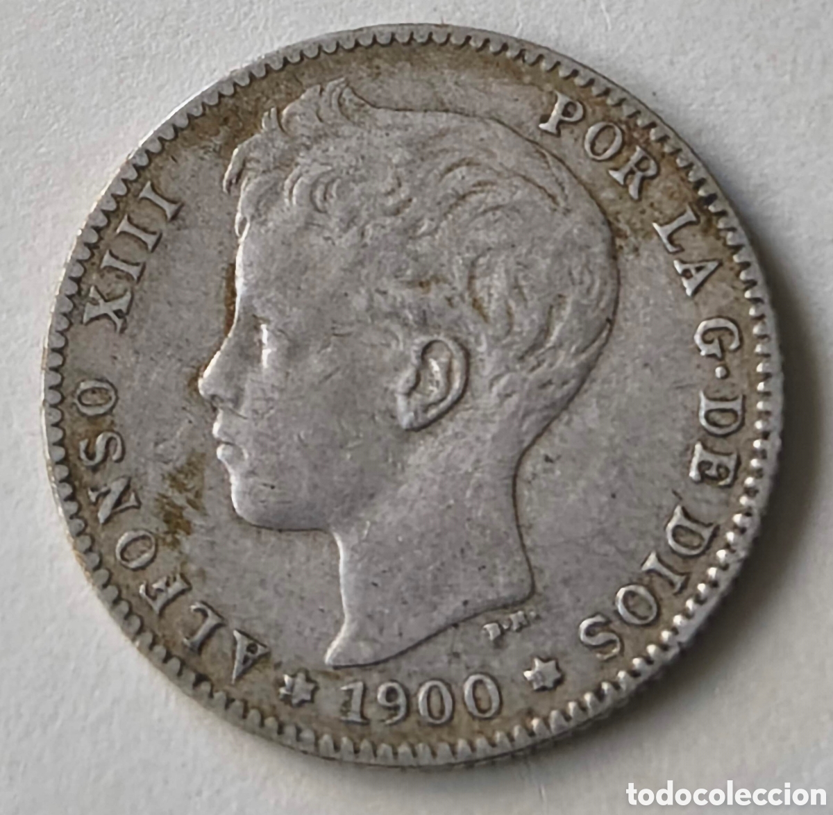 Monedas de Espa&ntilde;a: Espa&ntilde;a. 1900. Una peseta