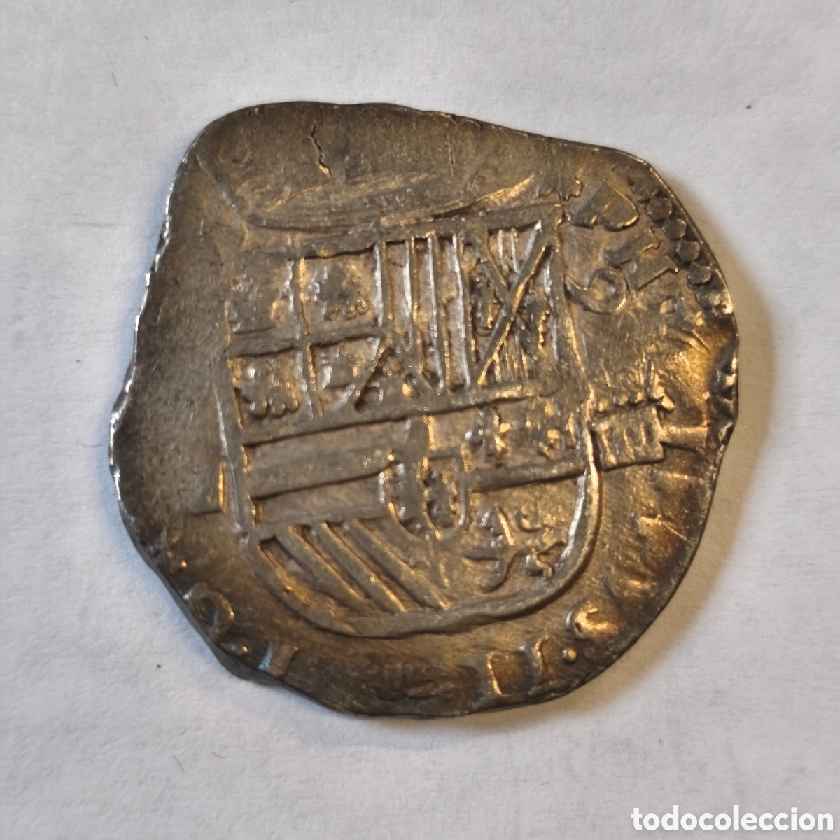 Monedas de Espa&ntilde;a: 2 REALES DE PLATA FELIPE II s.XVI