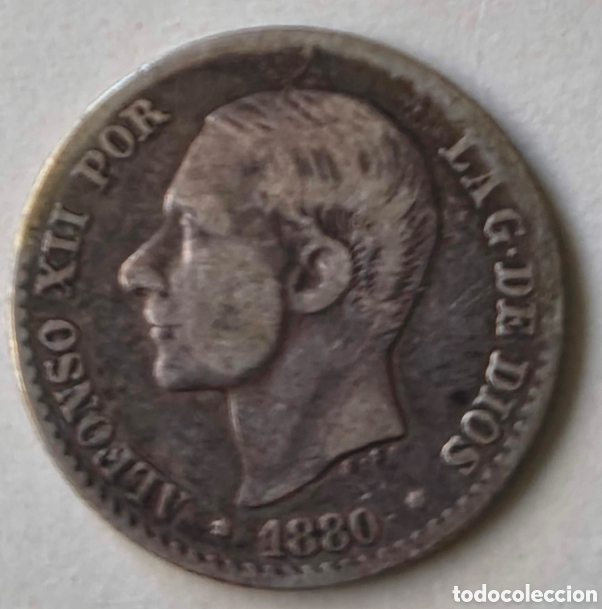 Monedas de Espa&ntilde;a: Espa&ntilde;a. 1880. 50 c&eacute;ntimos