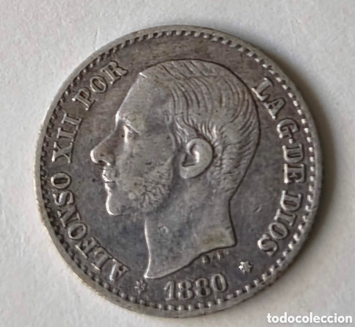 Monedas de Espa&ntilde;a: Espa&ntilde;a. 1880. 50 c&eacute;ntimos