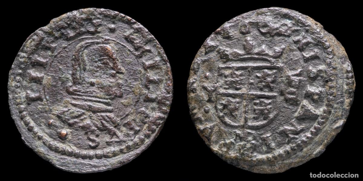 Monedas de Espa&ntilde;a: 1662, 8 Maravedis Philips IV, Madrid Mint - 21 mm / 2,27 gr.