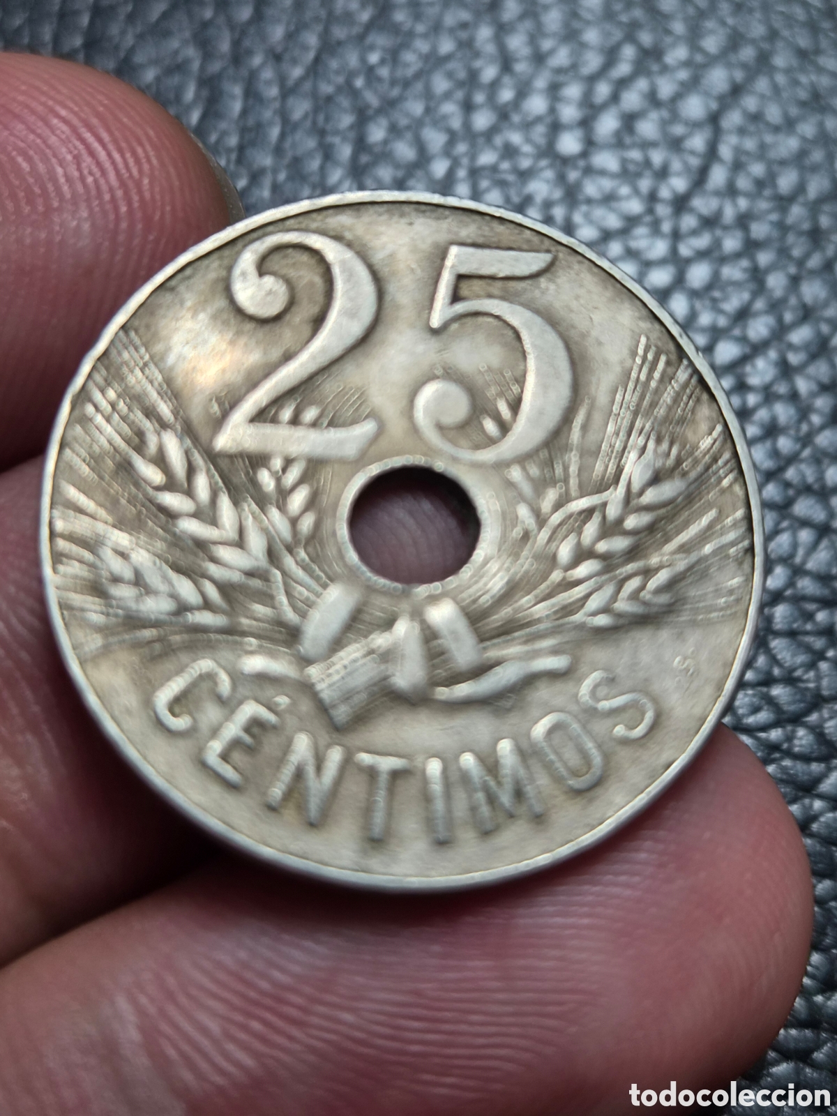Monedas de Espa&ntilde;a: 25 c&eacute;ntimos 1927 (Alfonso XIII) - Foto 1