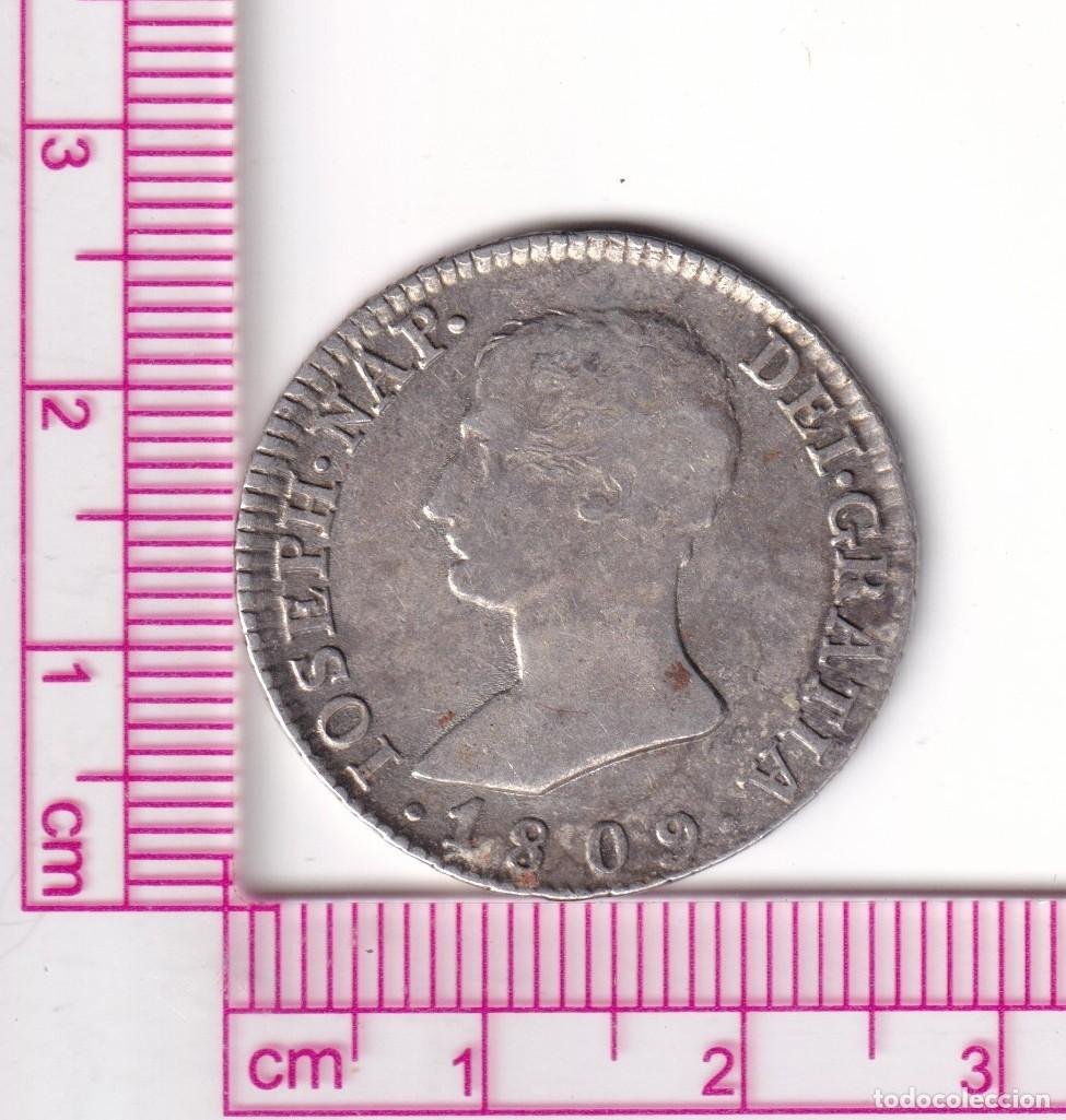 Monedas de Espa&ntilde;a: CRF1114 MONEDA ESPA&Ntilde;A JOSE NAPOLEON 4 REALES 1809 MADRID AI PLATA
