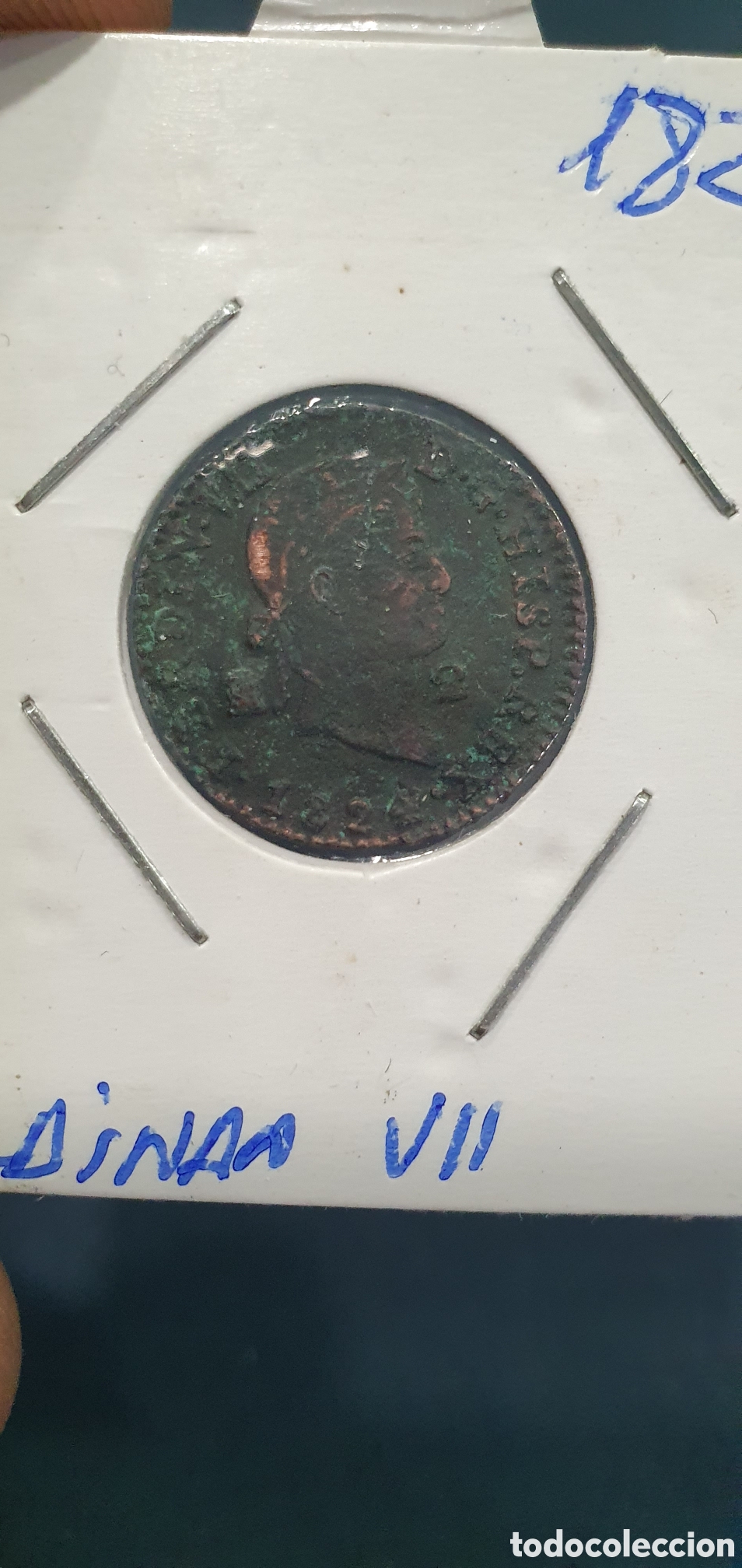 Monedas de Espa&ntilde;a: Fernando VII. 1824. Moneda. (L129) - Foto 2