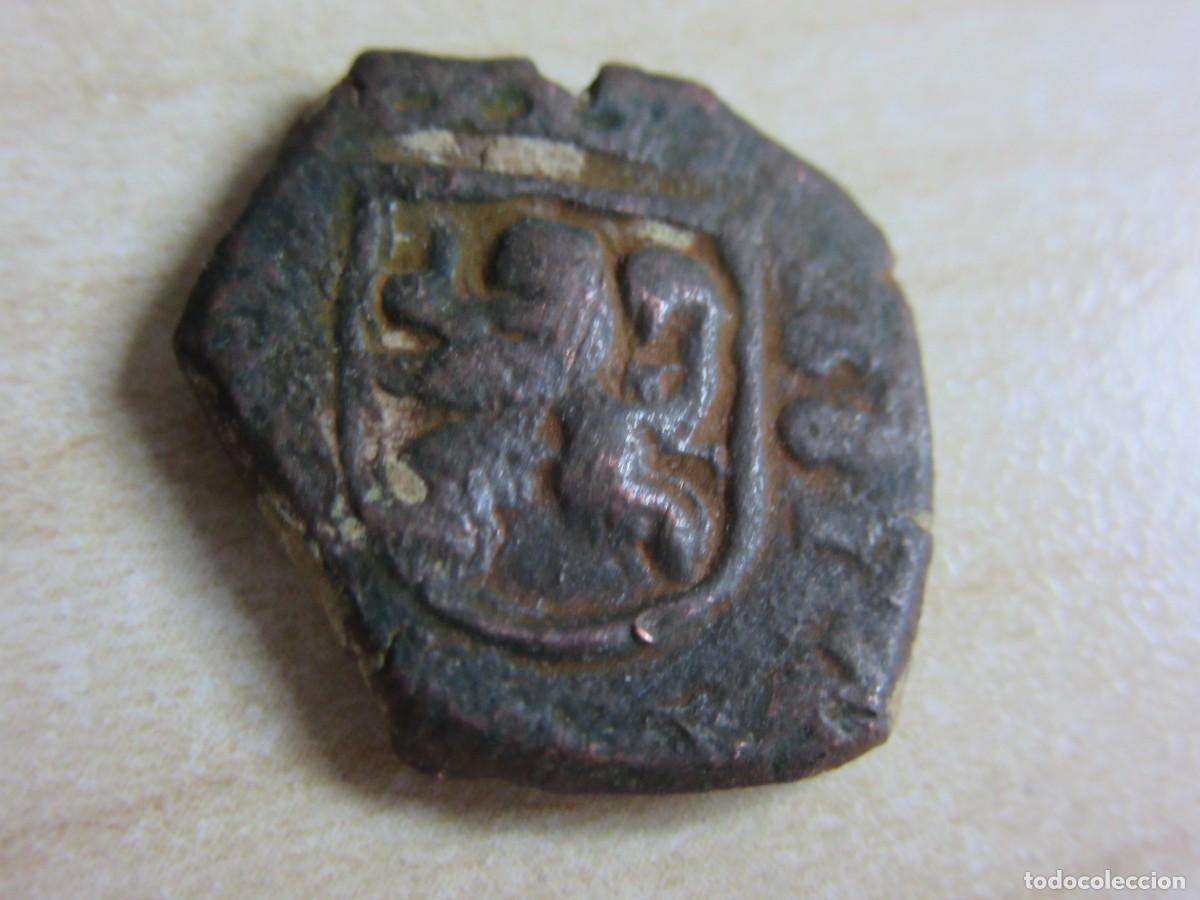 M&uuml;nzen von Spanien: 2 maraved&iacute;s de Carlos II Ceca Burgos Fechado 1681