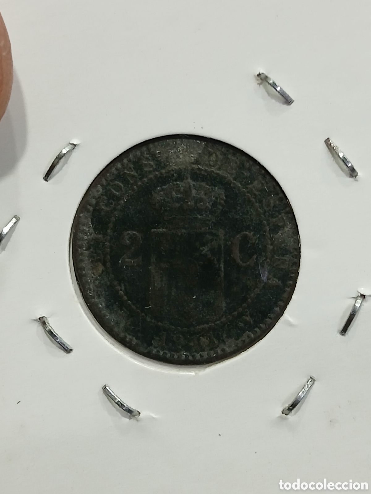 Monedas de Espa&ntilde;a: 2 c&eacute;ntimos. 1914. (L129) - Foto 3