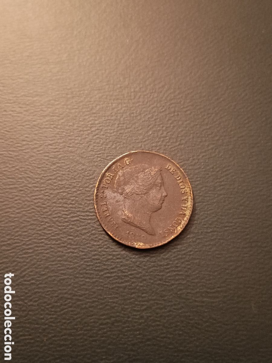 Monedas de Espa&ntilde;a: 10 C&Eacute;NTIMOS DE REAL 1859 - ISABEL II - SEGOVIA