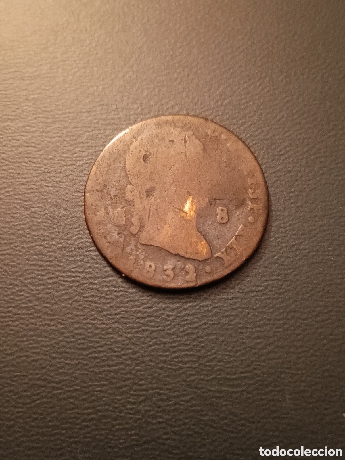 Monedas de Espa&ntilde;a: MONEDA DE FERNANDO VII 8 MARAVED&Iacute;S 1832 SEGOVIA