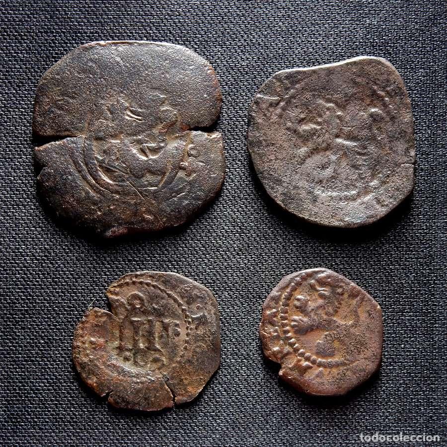 Monedas de Espa&ntilde;a: Lote de 4 monedas de los Austrias. Variados - Foto 2