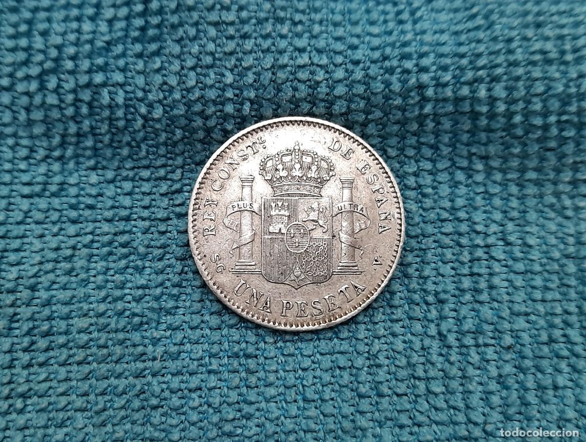 Monedas de Espa&ntilde;a: Alfonso XIII, 1 Peseta 1899 SG.V. *18*99