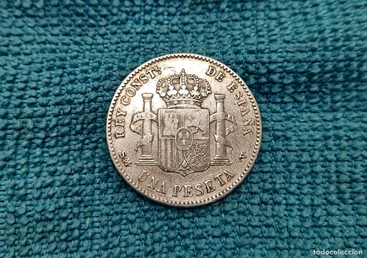 Monedas de Espa&ntilde;a: Alfonso XIII, 1 Peseta 1900 SM.V. *19*00