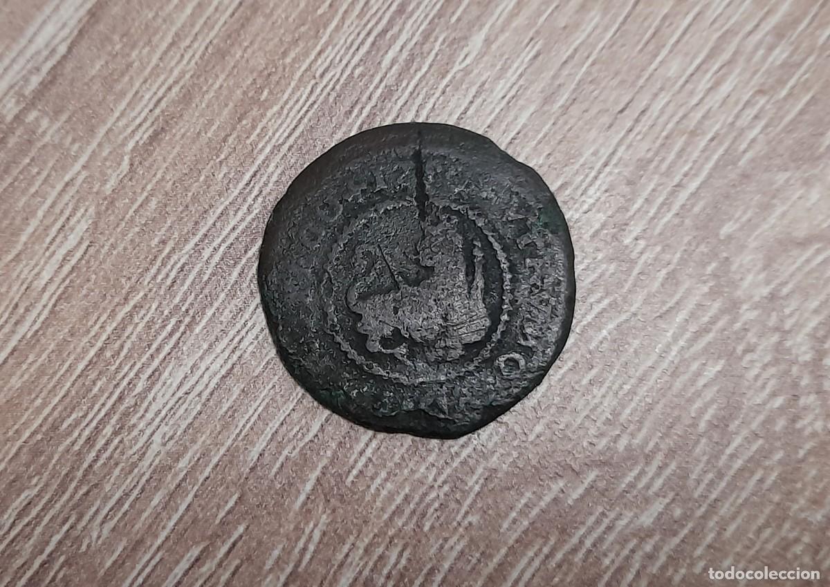 Monedas de Espa&ntilde;a: Felipe V, 2 Maravedis 1720, Burgos. - Foto 2