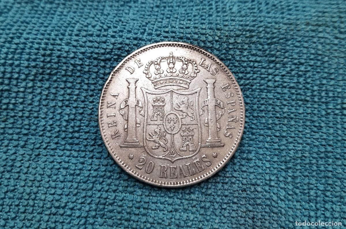 Monedas de Espa&ntilde;a: Isabel II, 20 Reales 1858, Madrid