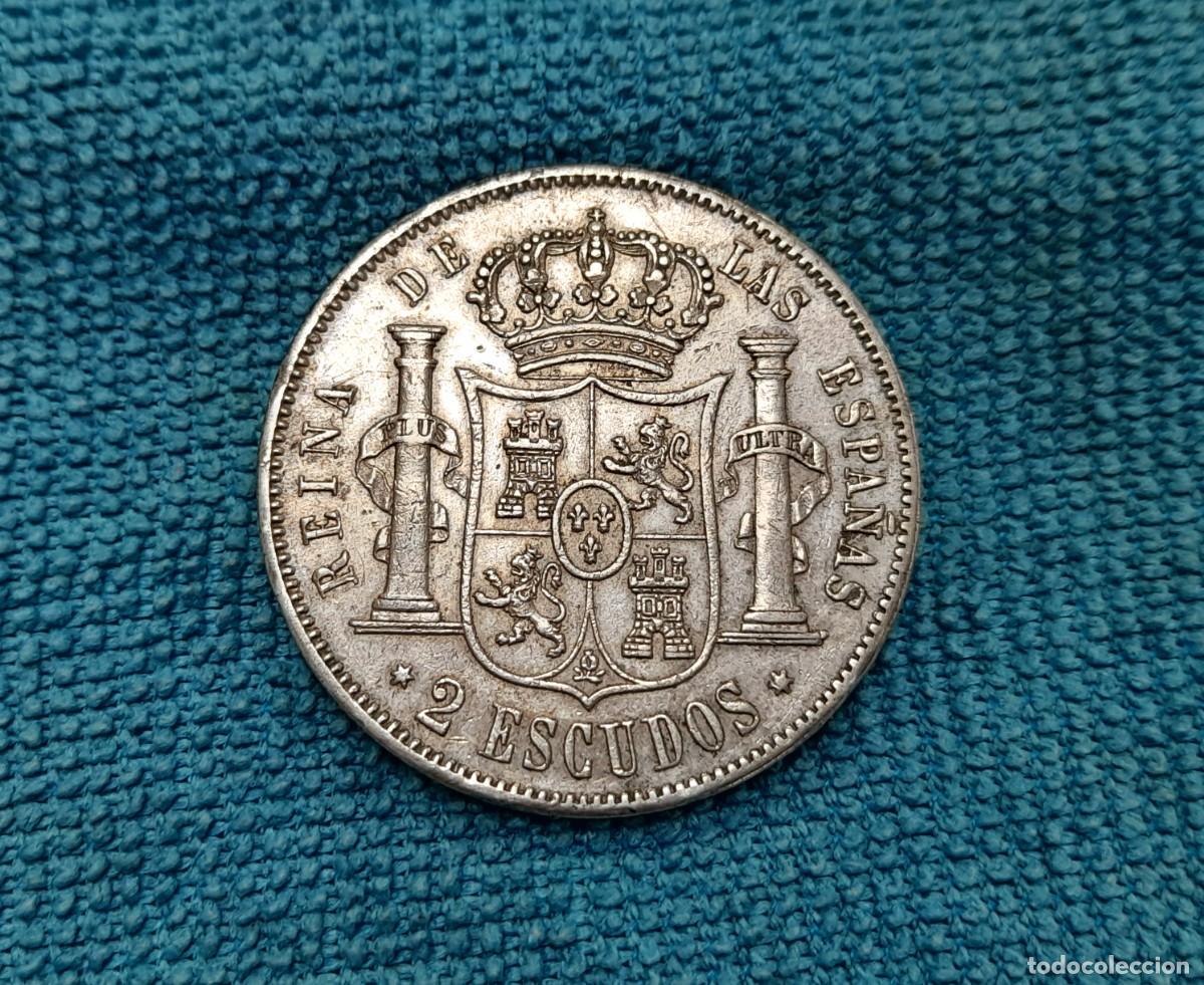 Monedas de Espa&ntilde;a: Isabel II, 2 Escudos 1867, Madrid