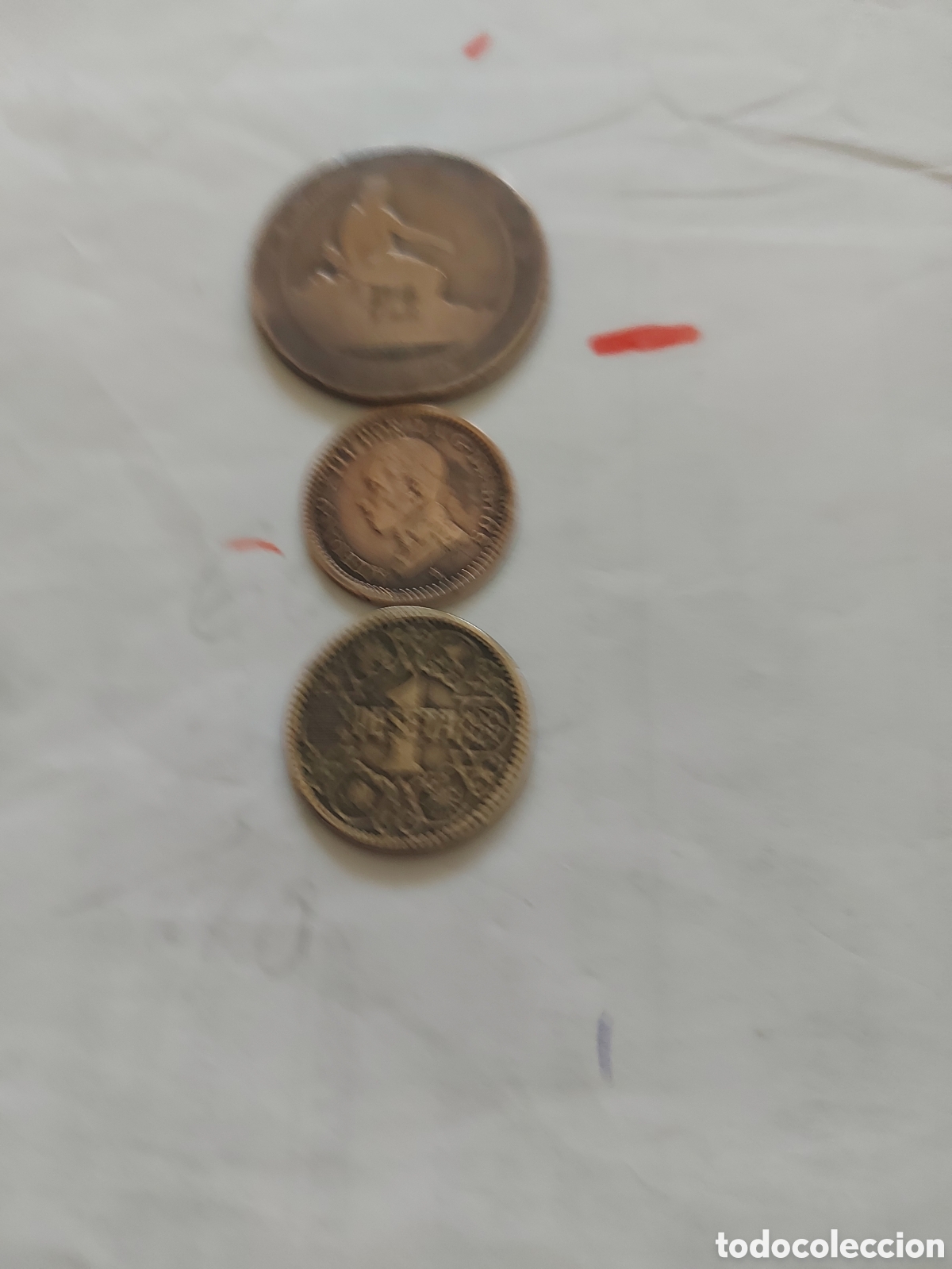 Monedas de Espa&ntilde;a: 3 monedas de Espa&ntilde;a antigua