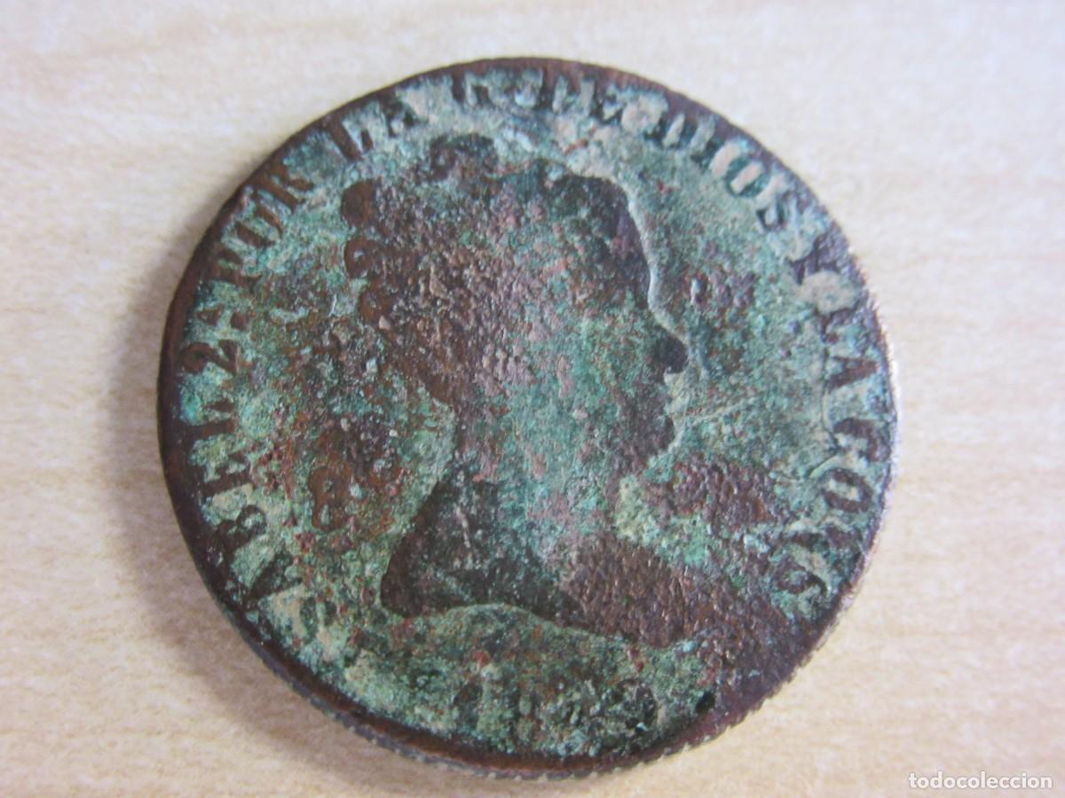 Monedas de Espa&ntilde;a: 8 maraved&iacute;s de Isabel II Ceca Jubia fechada 1849