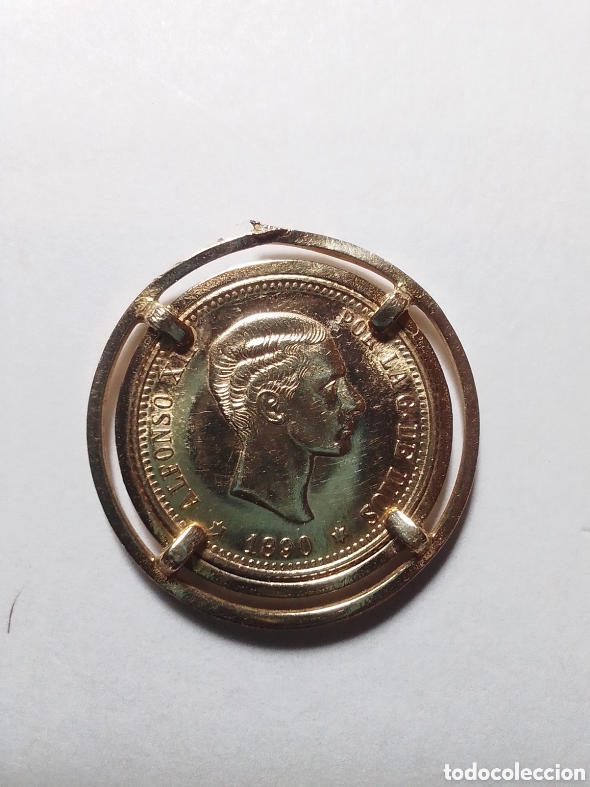 Monedas de Espa&ntilde;a: Moneda de 10 Ptas de Oro Alfonso Xll