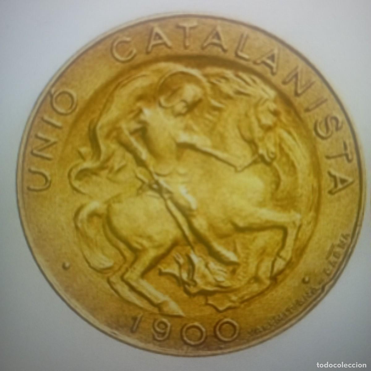 Monedas de Espa&ntilde;a: 20 pesetas 1900 BCN Uni&oacute; Catalanista